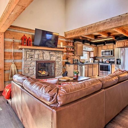 Panoramic-View Gatlinburg Cabin With Private Hot Tub 외부 사진