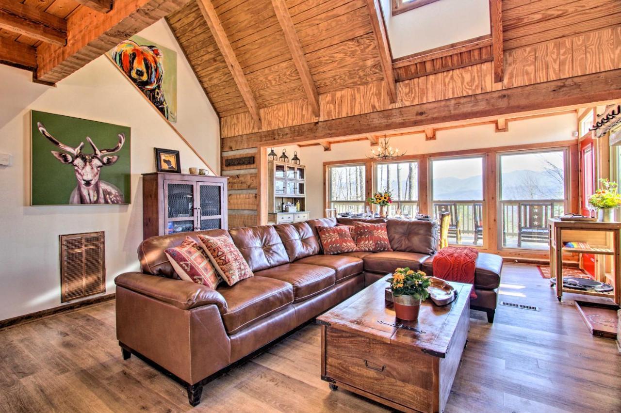 Panoramic-View Gatlinburg Cabin With Private Hot Tub 외부 사진