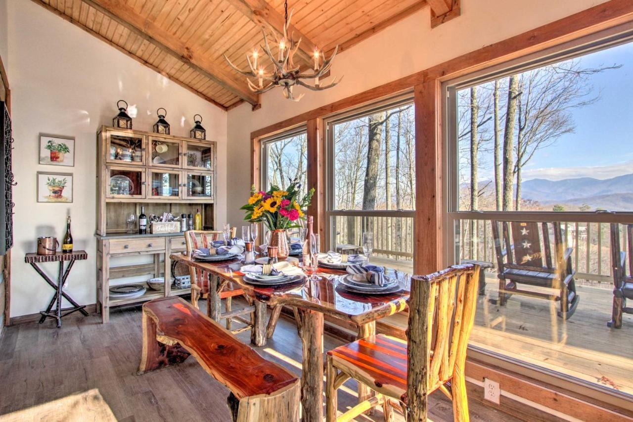 Panoramic-View Gatlinburg Cabin With Private Hot Tub 외부 사진
