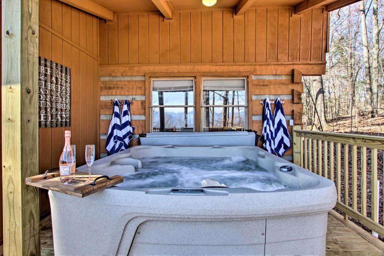 Panoramic-View Gatlinburg Cabin With Private Hot Tub 외부 사진