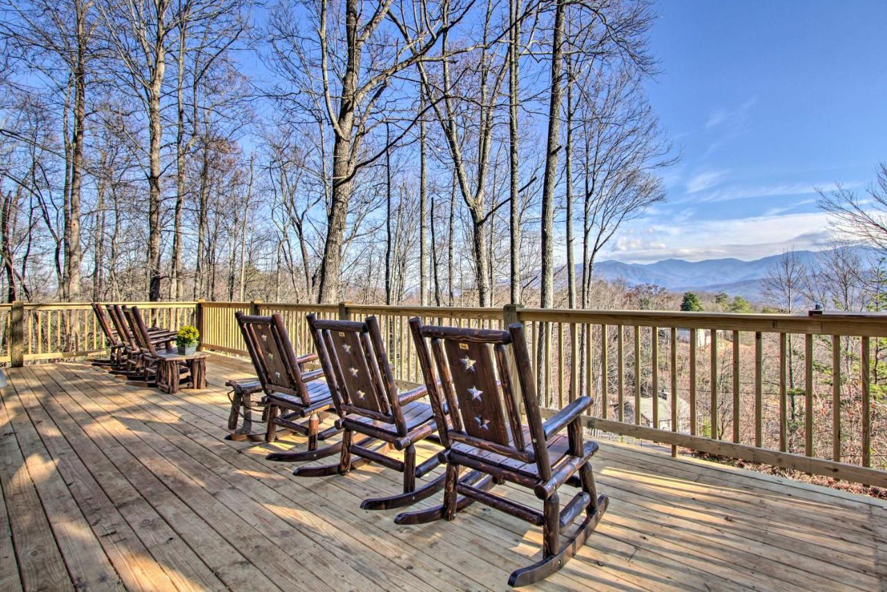Panoramic-View Gatlinburg Cabin With Private Hot Tub 외부 사진