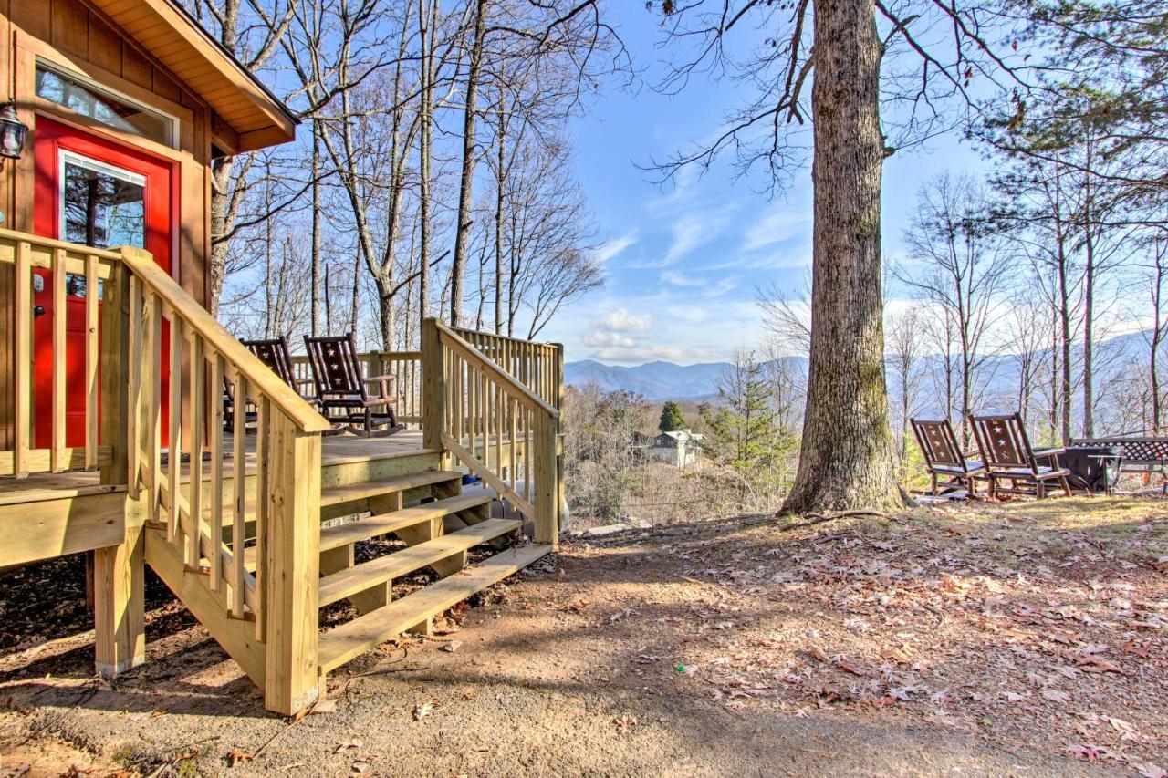 Panoramic-View Gatlinburg Cabin With Private Hot Tub 외부 사진