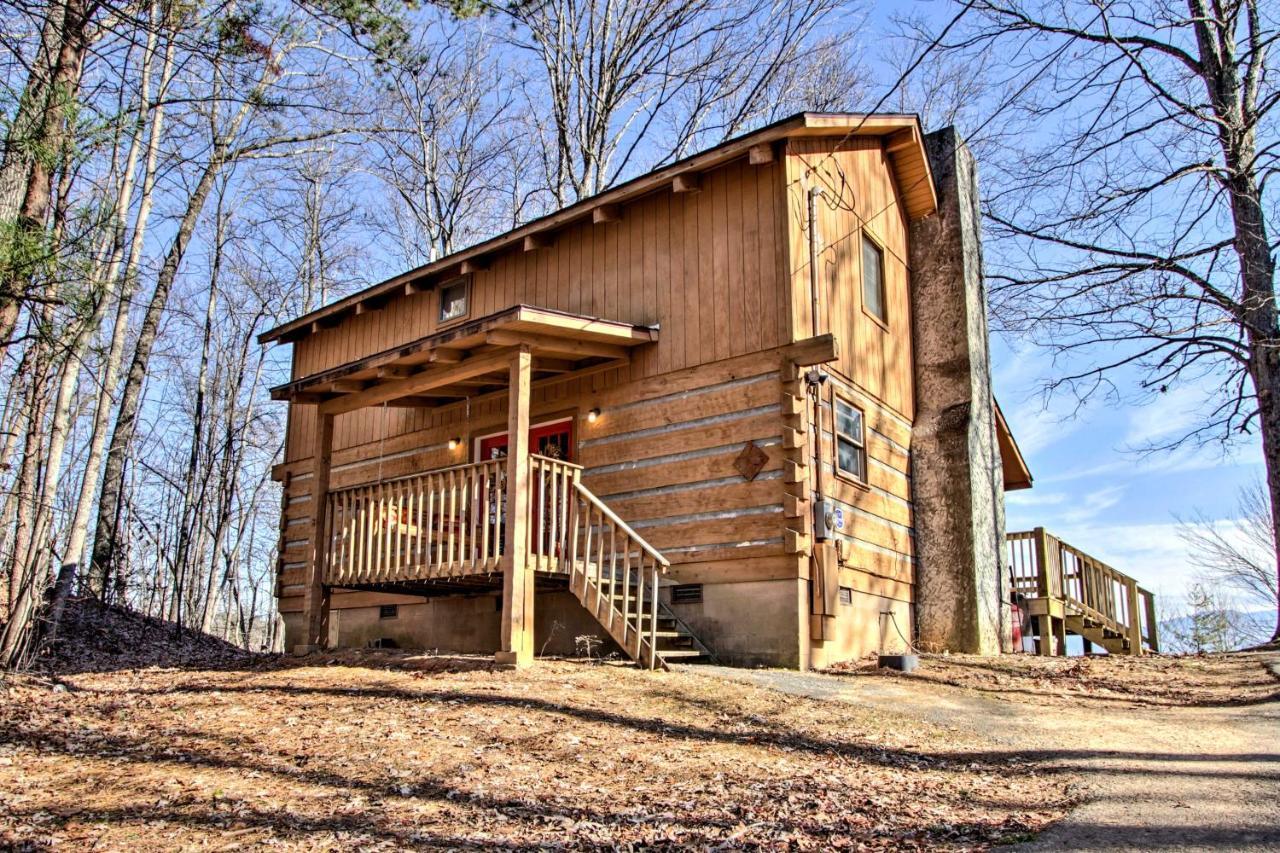 Panoramic-View Gatlinburg Cabin With Private Hot Tub 외부 사진